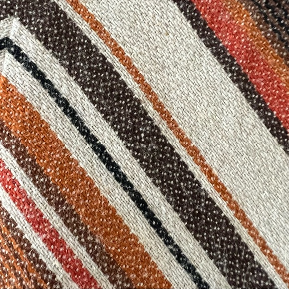 True Vintage 70s Aztec Southwestern Chevron Print A-line Skirt SZ Small - Picture 12 of 15